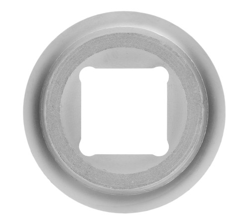 Головка торцевая, 24 мм, двенадцатигранная, CrV, под квадрат 1/2, хромированная Matrix