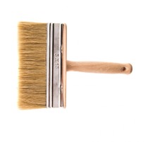 Кисть-ракля, 50 х 150 мм, натуральная щетина, деревянный корпус, деревянная ручка