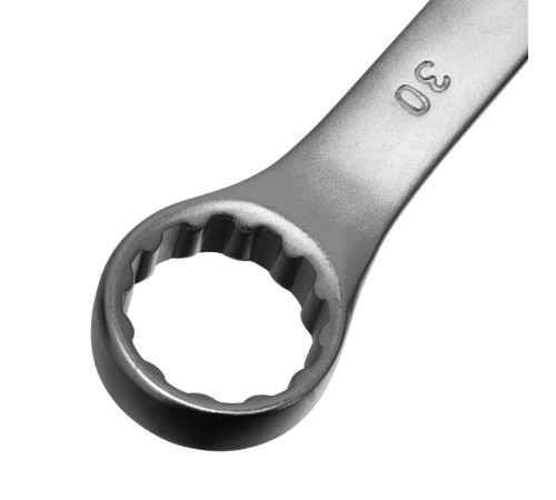 Набор ключей комбинированных 6-32 мм, 26 шт, CrV, матовый хром Stels