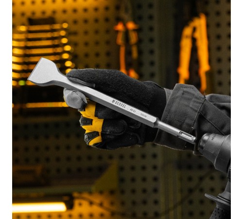 Зубило, 14 х 40 х 250 мм, 40Cr, SDS PLUS Denzel