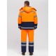 Костюм зимний Дорожник-Ультра (тк.Смесовая,210) п/к, оранжевый/т.синий