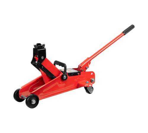 Домкрат гидравлический подкатный, 2 т, h подъема 125-300 мм, в пластиковом кейсе Sparta