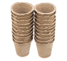 Горшочек для рассады, 80 х 80 мм, торфяной, 20 шт,