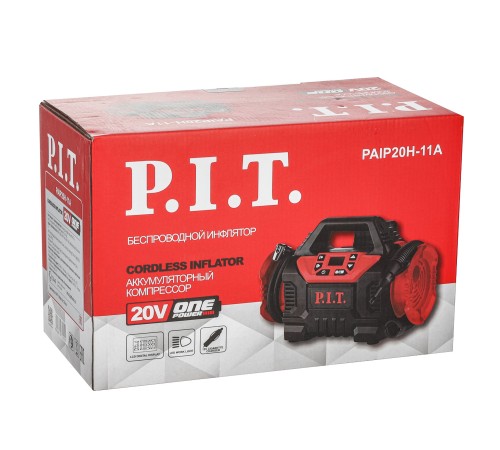 Компрессор аккумуляторный P.I.T. PAIP20H-11A (без АКБ и ЗУ)