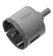 Сверло алмазное по керамограниту, 50 х 67 мм, трехгранный хвостовик Matrix