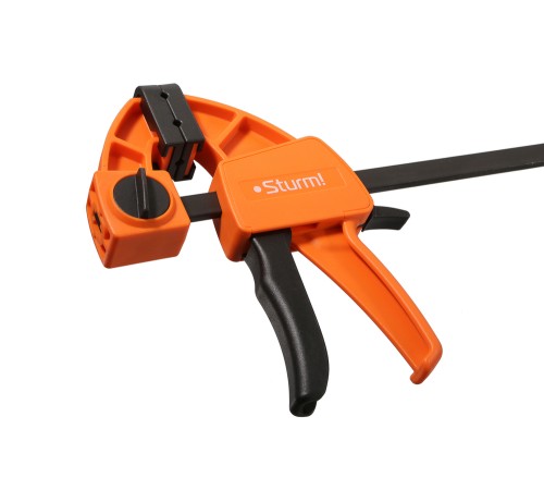 Струбцина быстрозажимная, 600мм, сила сжатия 70-100кгс, Sturm!