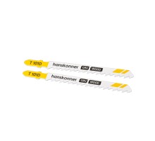 Пилки для лобзика ДЕРЕВО 2шт, T101D (мяг,тверд 10-45мм) Hanskonner