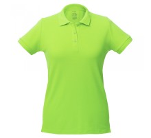 Рубашка поло женская Virma Lady, зеленое яблоко