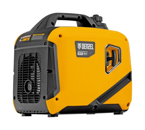 Генератор инверторный GS-3000iS, 3,0 кВт, 230 В, закрытый корпус, ручной старт DENZEL