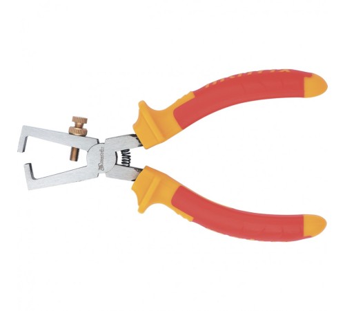 Клещи для снятия изоляции Insulated, 160 мм, двухкомпонентные рукоятки Matrix Professional Клещи для снятия изоляции Insulated, 160 мм, двухкомпонентные рукоятки Matrix Professional