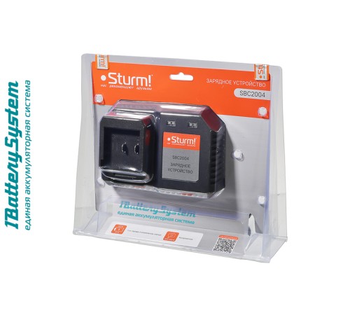 SBC2004 зарядное устройство Sturm!, 20В, 1BatterySystem, 4.5A
