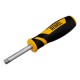 Набор инструментов, 1/2", 1/4", 3/8", CrV, S2, пластиковый кейс, 144 предмета Denzel