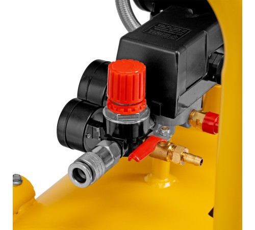 Компрессор безмасл. малошумный DLP-3000/100, 3 кВт, 2х1,5 кВт,100 л, 2850 об/мин,500 л/мин Denzel