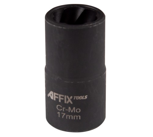 Головка для поврежденного крепежа 1/2", 17 мм AFFIX AF10930017