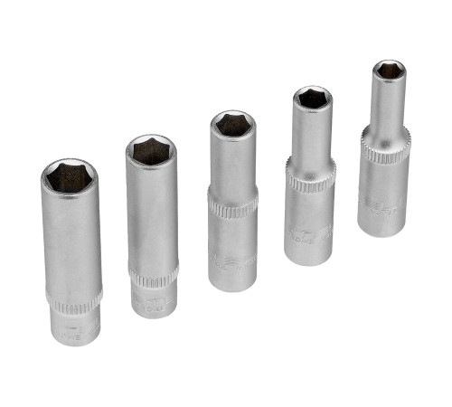 Набор инструментов, 1/2, 1/4, CrV, пластиковый кейс, 76 предметов Stels