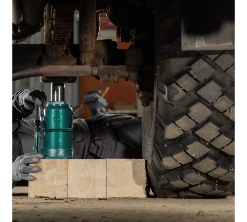 Домкрат гидравлический бутылочный, 30 т, 245-385 мм Сибртех