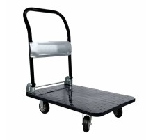 Тележка платформенная 950 кг TOR PH950 (1100х780) со складной ручкой (резиновые колеса 150 мм)