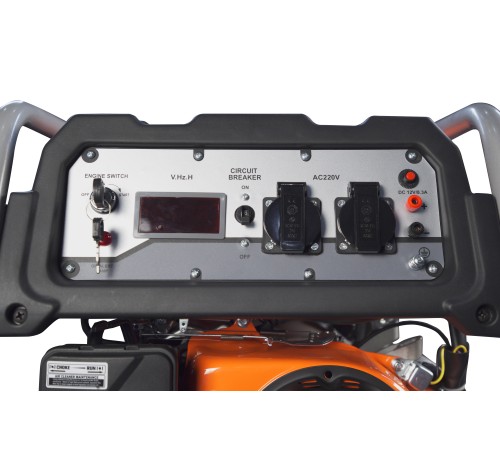 Генератор бензиновый TOR KM4000H 2,8кВт 220В 16л с кнопкой запуска