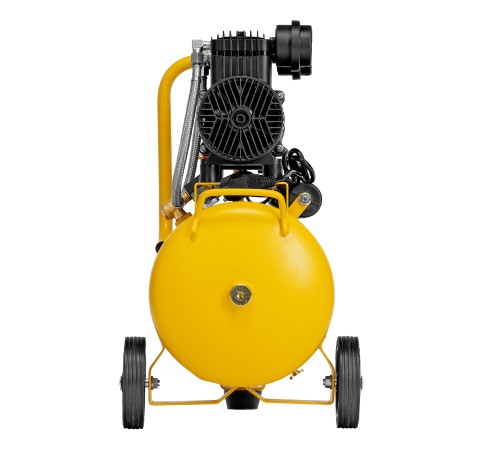 Компрессор безмасл. малошумный DLP-950/24, 950Вт,24 л, 2850 об/мин, 170 л/мин Denzel