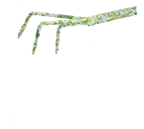 Рыхлитель 3 - зубый, 55 х 385 мм, стальной, пластиковая рукоятка, Flower Green, Palisad