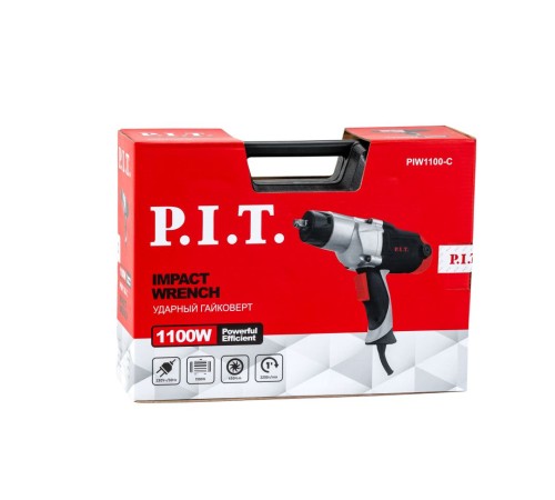 Гайковерт ударный сетевой P.I.T. PIW1100-С