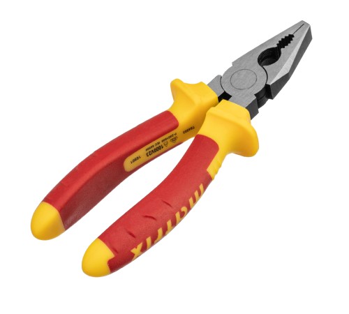 Плоскогубцы комбинированные, Insulated, 160 мм, двухкомпонентные рукоятки Matrix Professional Плоскогубцы комбинированные, Insulated, 160 мм, двухкомпонентные рукоятки Matrix Professional