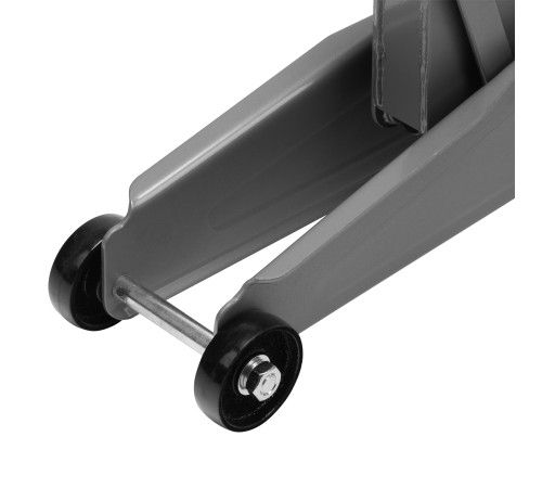 Домкрат гидравлический подкатный, 2 т, высота подъема 135-385 мм, в пластиковый кейсе Matrix