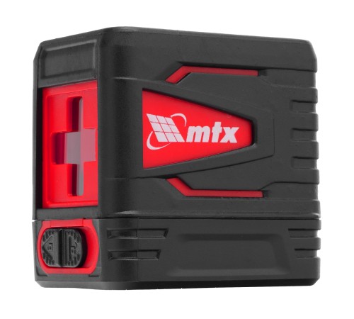 Лазерный уровень QBC RED Basic SET, 10 м, красный луч, батарейки, резьба 1/4" MTX