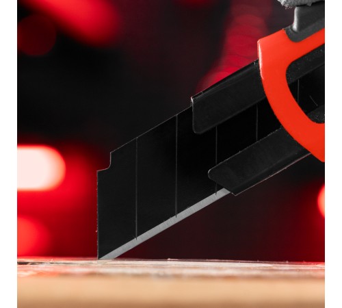 Лезвия, 25 мм, сталь SK5, black, 10 шт Matrix