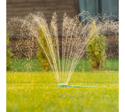 Распылитель-дождеватель, 8 режимов полива, на подставке, с регулировкой Palisad