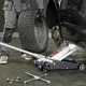 Домкрат гидравлический подкатный, 3.5 т, высота подъема 145-490 мм, с педалью Matrix