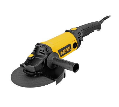Углошлифовальная машина AGL230-2600, 2600 Вт, 230 мм, 6600 об/мин Denzel