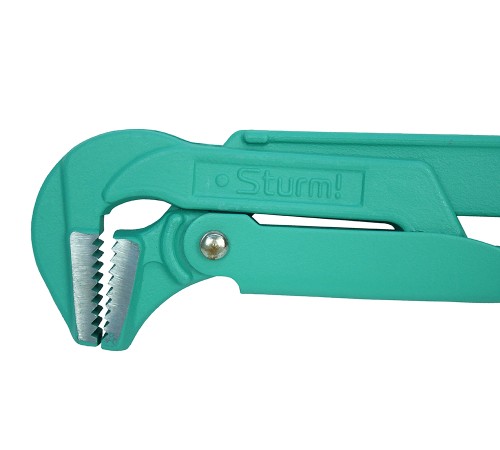 Ключ трубный рычажный 1&ampquot, №1, 300мм, Тип L (90°), Sturm!