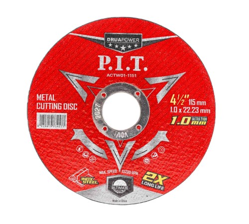 Диск отрезной по металлу P.I.T. ACTW01-1151