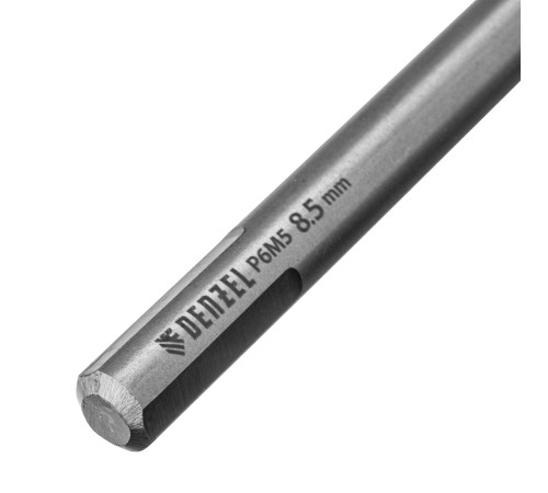 Сверло спиральное по металлу 8,5 х 165 мм, Р6М5, Golden Tip, удлиненное Denzel