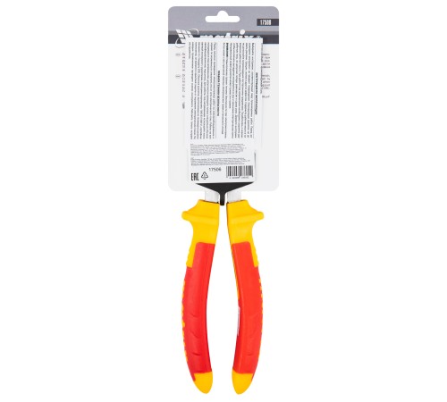 Бокорезы Insulated, 180 мм, двухкомпонентные рукоятки Matrix Professional Бокорезы Insulated, 180 мм, двухкомпонентные рукоятки Matrix Professional