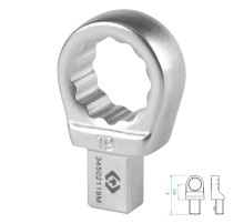 Насадка накидная серии "FIT", 19 мм, 9х12 мм KING TONY 34502119M