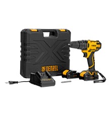 Дрель-шуруповерт аккумуляторная CDL-12-02BM, Li-Ion, 12 В, 2 акк. Denzel