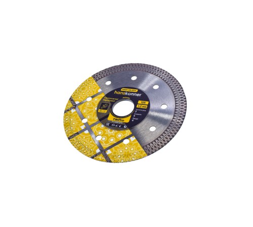 Алмазный диск 125x22,23x1,2 мм Y-тип tilepro Hanskonner Алмазный диск 125x22,23x1,2 мм Y-тип tilepro Hanskonner