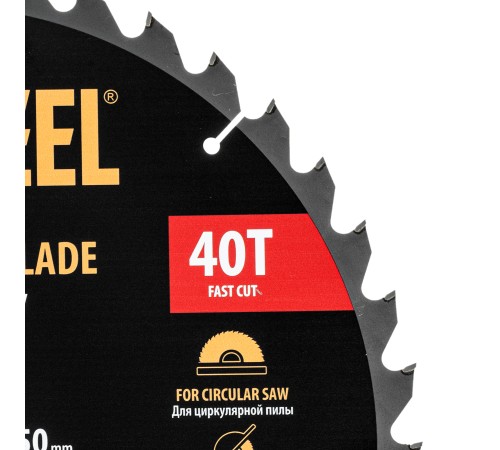 Пильный диск по дереву ф400 х 50 мм, 40 зубьев Denzel