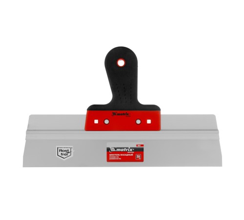Шпатель фасадный из нержавеющей стали, 350 мм, двухкомпонентная ручка Matrix Шпатель фасадный из нержавеющей стали, 350 мм, двухкомпонентная ручка Matrix