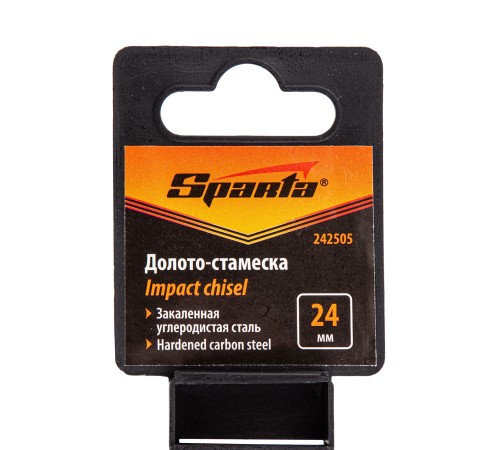 Долото-стамеска 24 мм, деревянная рукоятка// Sparta