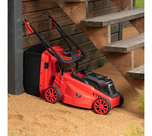 Газонокосилка аккумуляторная бесщеточная CLM-320, 320 мм, травосб. 30 л, Li-Ion, 20 В MTX