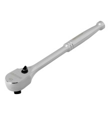 Ключ-трещотка 1/2", CrV, 120 зубьев, цельнометаллический, хром Gross
