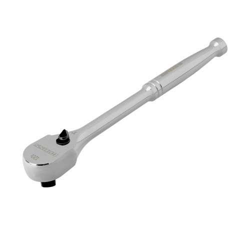 Ключ-трещотка 1/2", CrV, 120 зубьев, цельнометаллический, хром Gross Ключ-трещотка 1/2", CrV, 120 зубьев, цельнометаллический, хром Gross