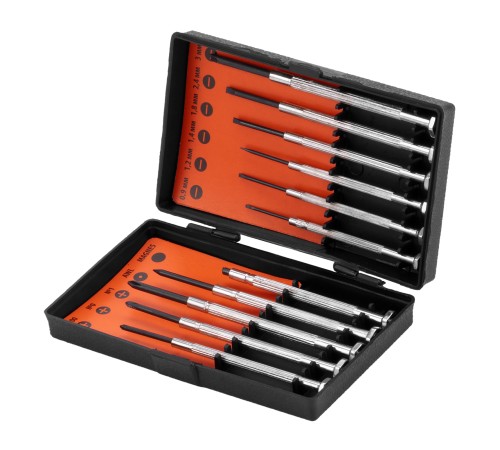 Набор отверток для точной механики, 11 шт, Sparta