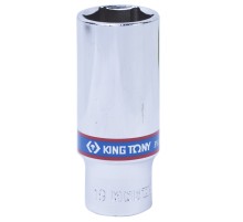 Головка торцевая глубокая шестигранная 3/8", 19 мм KING TONY 323519M