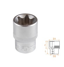 Головка торцевая TORX Е-стандарт 1/2", E24 AFFIX AF00043024 Головка торцевая TORX Е-стандарт 1/2", E24 AFFIX AF00043024