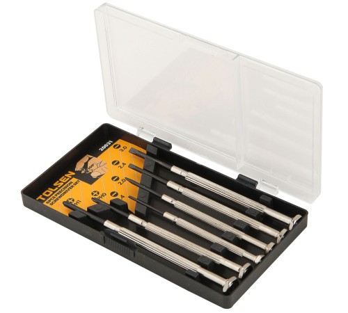 Набор прецизионных отверток, 6 предметов TOLSEN TT20031s