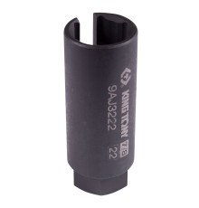 Головка для кислородных датчиков 3/8", 22 мм, разрезная, глубокая KING TONY 9AJ3222